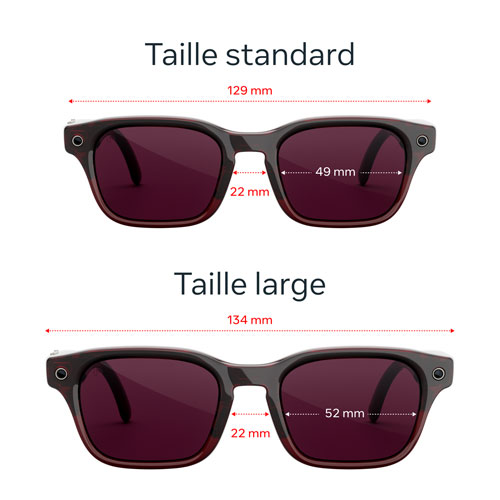 Meta Adventurer AI Glasses with AI, Photo, Video, Audio & Messaging - Merlot/Transitions Ruby - Standard