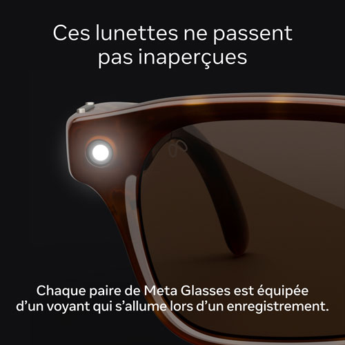 Meta Capri AI Glasses with AI, Photo, Video, Audio & Messaging - Classic Black/Grey