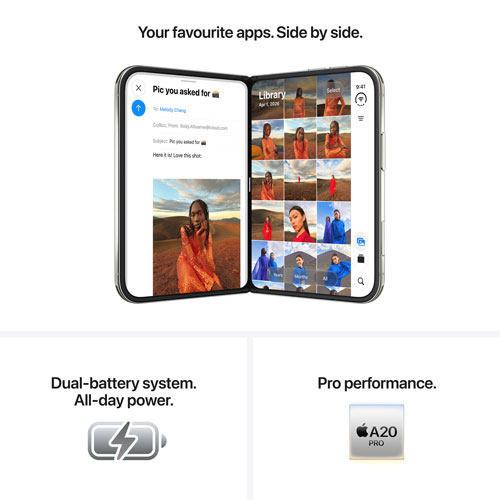 TELUS Apple iPhone Duo 1TB - Night Sky - Monthly Financing