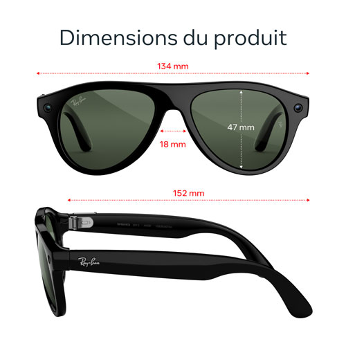 Ray-Ban | Meta Aviator (Gen 3) Glasses with AI, Photo, Video, Audio & Messaging - Shiny Black/ Transitions Graphite Green - Standard