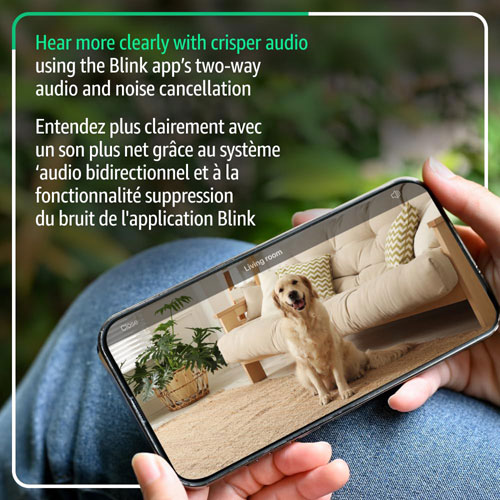 Blink Mini 2K+ Wired 2K IP Camera with Blink Arc - 2 Pack - White