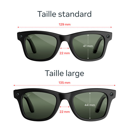 Ray-Ban | Meta Wayfarer (Gen 3) Glasses with AI, Photo, Video, Audio & Messaging - Matte Black/Transitions Graphite Green - Standard