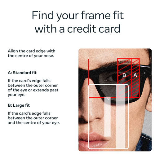 Ray-Ban | Meta Wayfarer (Gen 3) Glasses with AI, Photo, Video, Audio & Messaging - Matte Black/Transitions Graphite Green - Standard