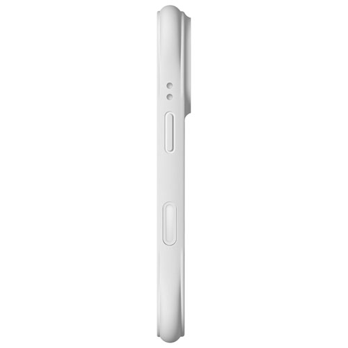 Étui rigide ajusté Casetify Ripple avec MagSafe pour iPhone 18 Pro/17 Pro - Blanc - Partenaire de détail exclusif