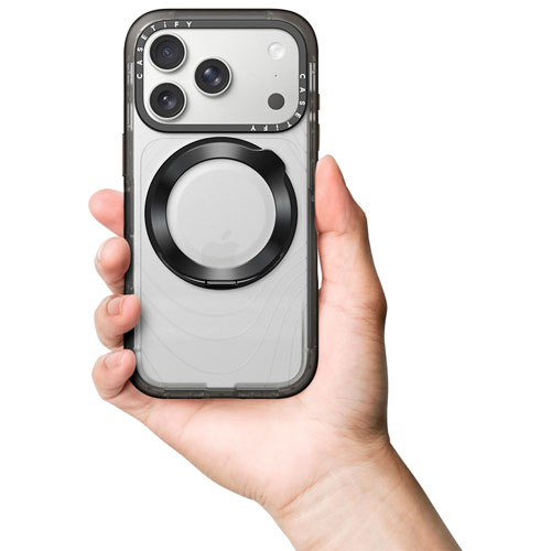 Étui rigide ajusté Casetify Compact avec MagSafe pour iPhone 18 Pro/17 Pro - Brume - Partenaire de détail exclusif