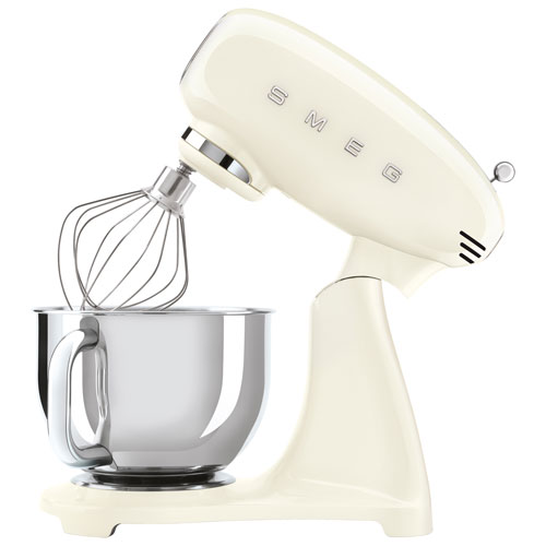 Smeg 50's Style Tilt-Head Stand Mixer - 5Qt - 750-Watt - Cream