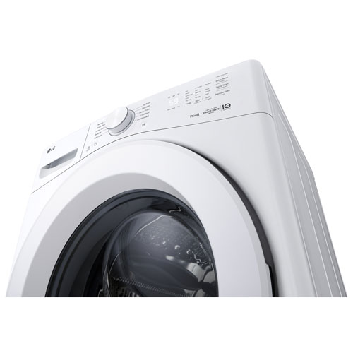 LG 5.2 Cu. Ft. (IEC) Front Load Washer with ColdWash and Wi-Fi - Energy Star (WM3420CW) - White