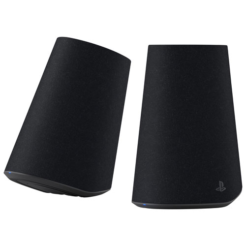 PlayStation Pulse Elevate Wireless Speakers - Pair - Midnight Black