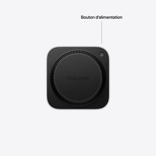 Ordinateur Apple Mac mini 256 Go (MHQK4VC/A), processeur Apple M6 à 12 cœurs / processeur graphique à 12 cœurs / 16 Go de mémoire vive