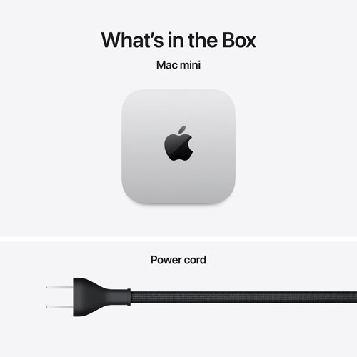 Ordinateur Apple Mac mini 512 Go (MHQL4VC/A), processeur Apple M6 à 12 cœurs / processeur graphique à 12 cœurs / 16 Go de mémoire vive