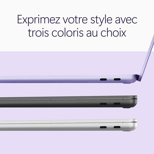 Portable à écran tactile Microsoft Surface Laptop Copilot+ PC de 13 po - Snapdragon X2 Plus - Mémoire vive de 16 Go - Stockage UFS de 256 Go - Windows 11 - Violet - EN