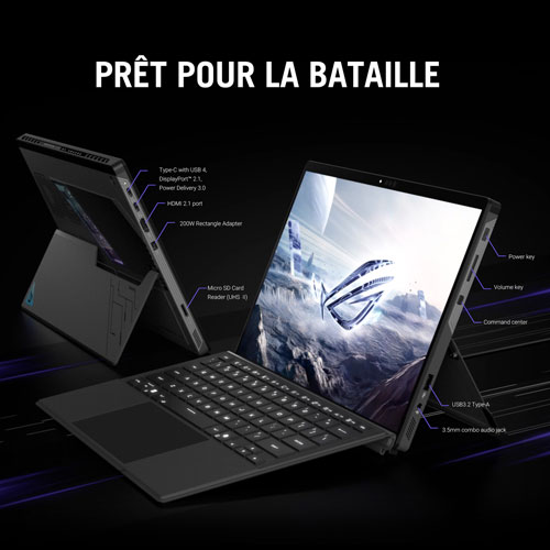 ASUS ROG Flow Z13 13.4" Touchscreen Gaming Laptop - AMD Ryzen AI MAX+ 395 - 64GB RAM - 1TB SSD - AMD Radeon 8060S - Off Black