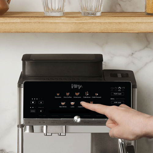 Ninja AutoBarista Fully Automatic Espresso Machine - Stainless Steel