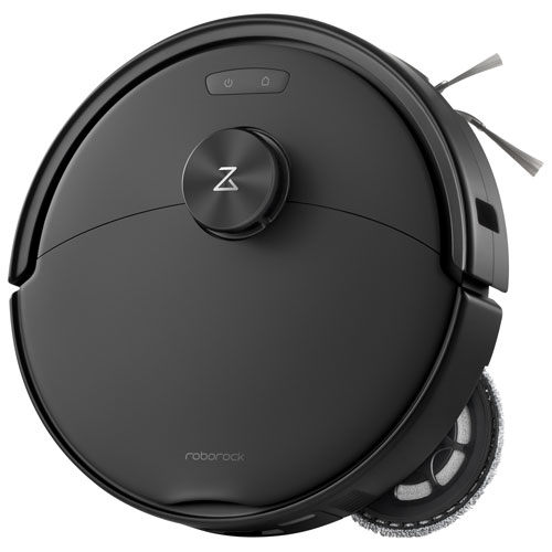 Roborock Qrevo 2 ProX Cordless Wet/Dry Robot Vacuum & Mop for Pet Hair, Multi-Surface, Rugs, with Dock, Self-Empty, 36 kPa Suction, Smart Mapping, 253 min - Black