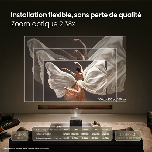 Hisense 4K Ultra HD Laser Home Theatre Projector (XR10)