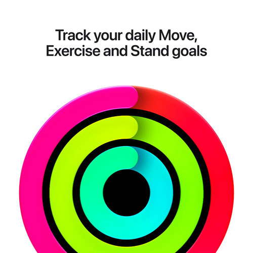 Apple Watch SE 3 (GPS) 44mm Midnight Aluminum Case with Navy Blue Sport Band - Medium/Large