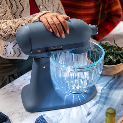 KitchenAid Luminaire Tilt-Head Stand Mixer - 5Qt - 350-Watt - Blue Peppercorn