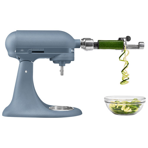 Batteur sur socle à tête inclinable KitchenAid Luminaire de 5 ptes et 350 W - Bleu poivré
