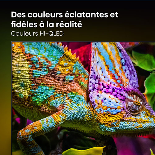 Téléviseur intelligent Roku TV QLED à DEL 4K UHD HDR QD6SR de 43 po de Hisense (43QD6SR) - 2026 - Idéal pour les films et les sports