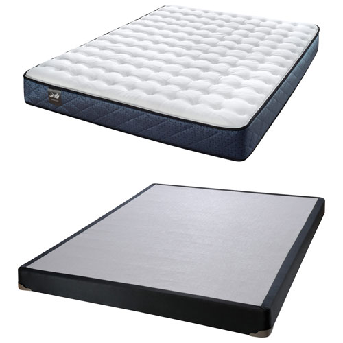 Sealy SpringFree Ensign III 7" Firm Mattress with 5" Boxspring Set