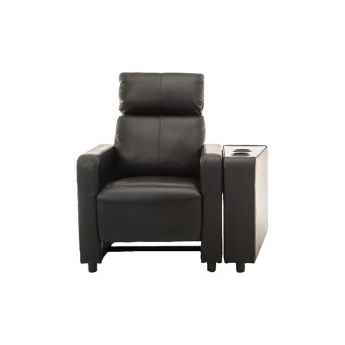 Devon 1 Seat Recliner Home Theatre Seating Black Only At Best