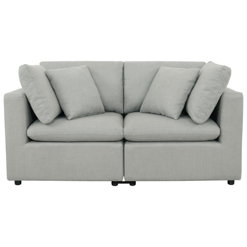 Billie 4-Piece Modular Transitional Polyester Sectional Sofa Sets