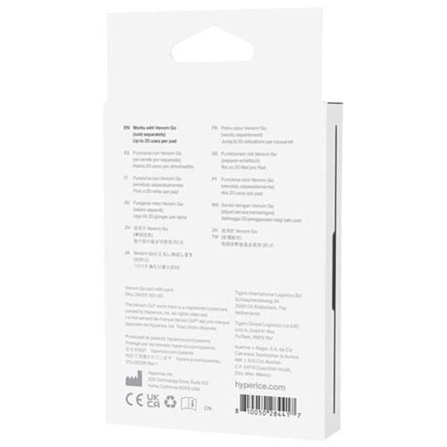 Hyperice Venom Go Heat & Vibration Wrap with Refill Pack