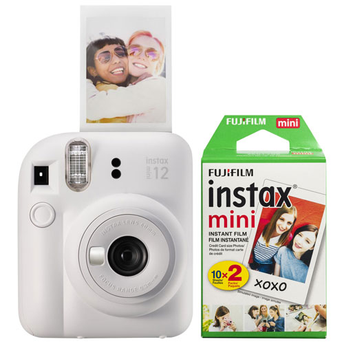 Fujifilm - Appareil-photo instantané Instax Mini 12 blanc