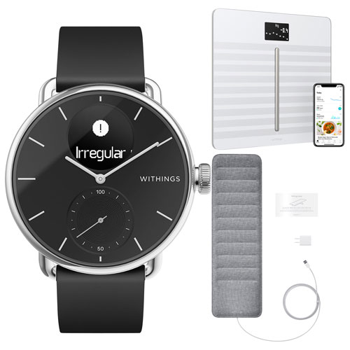 Withings Connected Health Bundle ScanWatch 42mm Hybrid