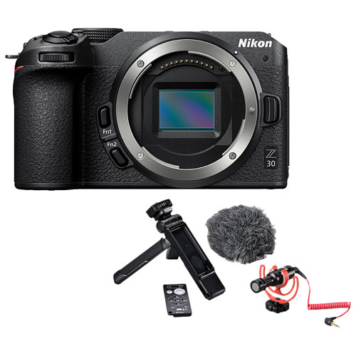 Nikon Z30 Mirrorless Camera (Body Only) with Creator Accessory Kit