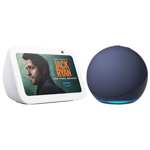  Haut-parleur intelligent Echo Dot 5e génération - Bleu profond