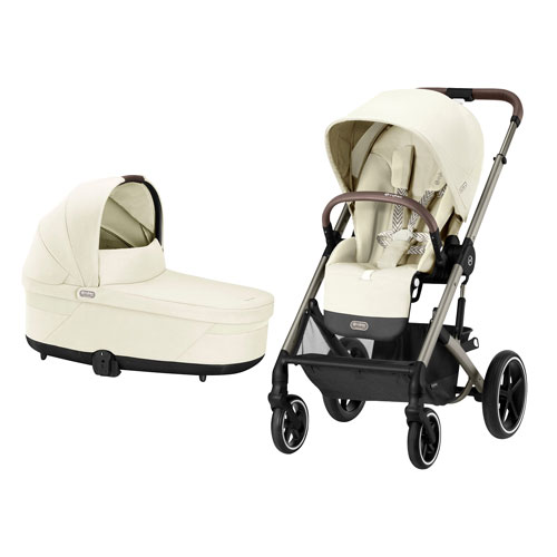 Poussette toutterrain Balios S Lux 2 de Cybex avec lit pliant Cot S