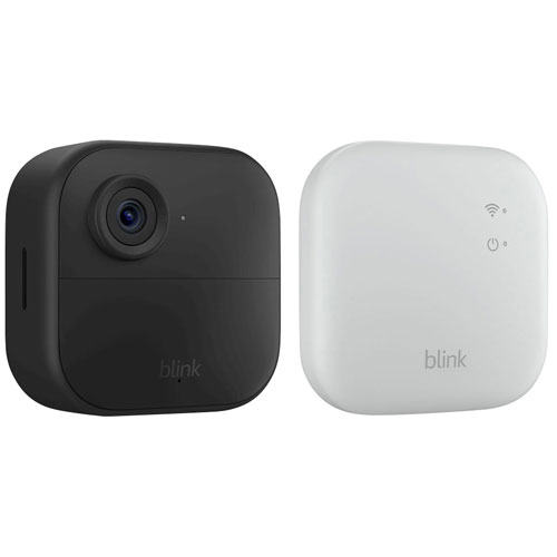 Caméra de sécurité IP supplémentaire sans fil HD intégrale 1080p Outdoor 4 de Blink avec prolongateur de portée Sync Module XR/concentrateur de
