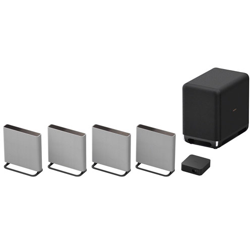Sony BRAVIA Theatre Quad Dolby Atmos/DTS:X Sound System with SA-SW5 300-Watt Wireless Subwoofer
