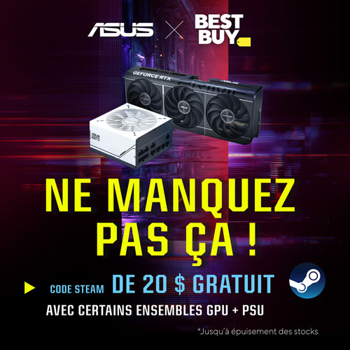 ASUS Prime GeForce RTX 5070 12GB GDDR7 Video Card with 850-Watt Gold ATX Modular Power Supply