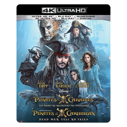 Pirates Of The Caribbean Dead Men Tell No Tales 4k Ultra Hd Blu