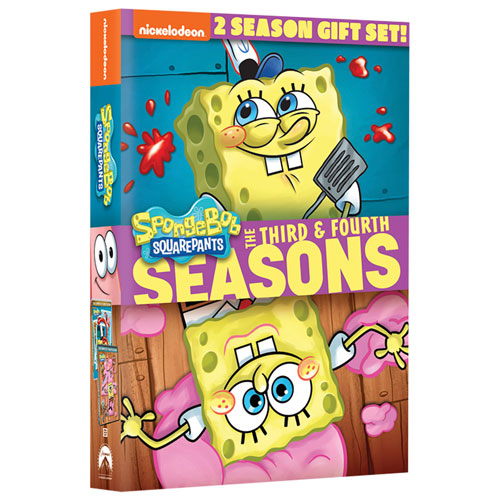 SpongeBob SquarePants: Season 3 - 4 (English) : TV Shows on DVD - Best ...