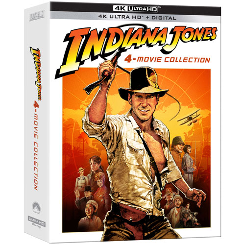 Indiana Jones 4-Movie Collection (English) (4K Ultra HD) | Best Buy Canada