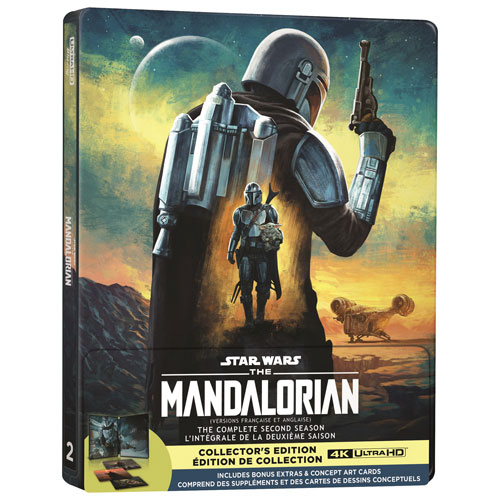 The Mandalorian: The Complete Second Season [SteelBook] [Collector's  Edition] [4K Ultra HD Blu-ray] - Best Buy