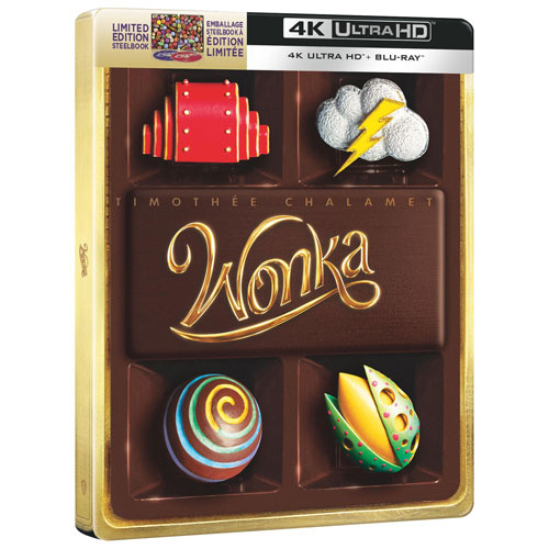 Wonka (SteelBook) (4K Ultra HD) (Blu-ray Combo) (2024)