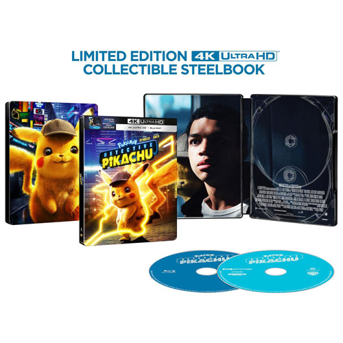 Pokémon: Detective Pikachu (Steelbook) (4K Ultra HD) (Blu-ray Combo)