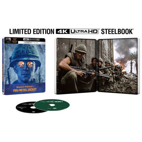 Full Metal Jacket (Steelbook) (4K Ultra HD) (Blu-ray Combo)