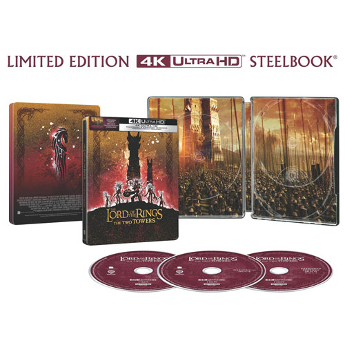 The Lord of the Rings: The Two Tower (Limited Edition) (Steelbook) (4K Ultra HD)