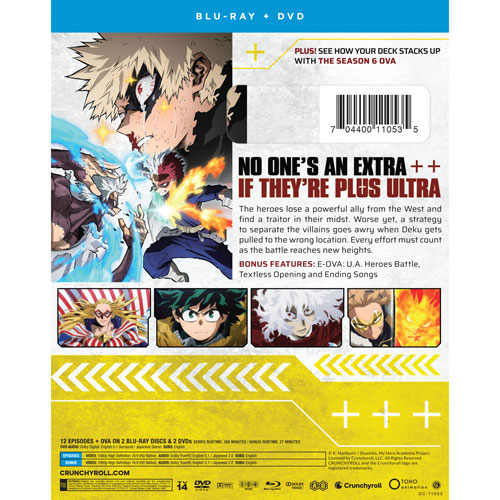 My Hero Academia: Season 7 Part 1 (Blu-ray)