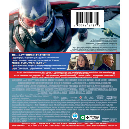 Captain America: Brave New World (Blu-ray)