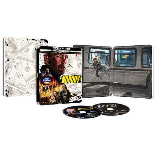 Nobody (SteelBook) (4K Ultra HD) (Blu-ray Combo)