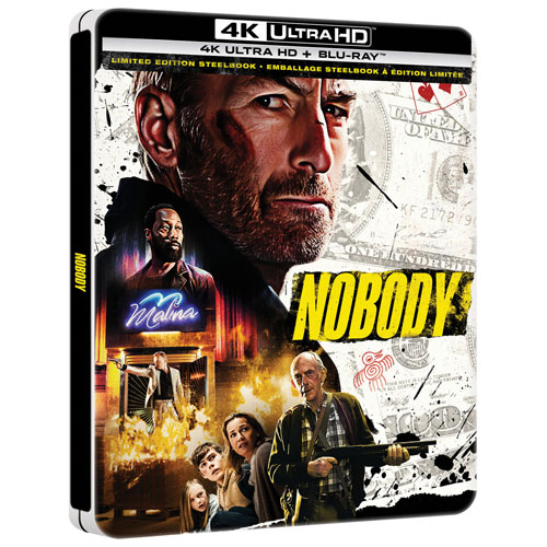 Nobody (SteelBook) (4K Ultra HD) (Blu-ray Combo)