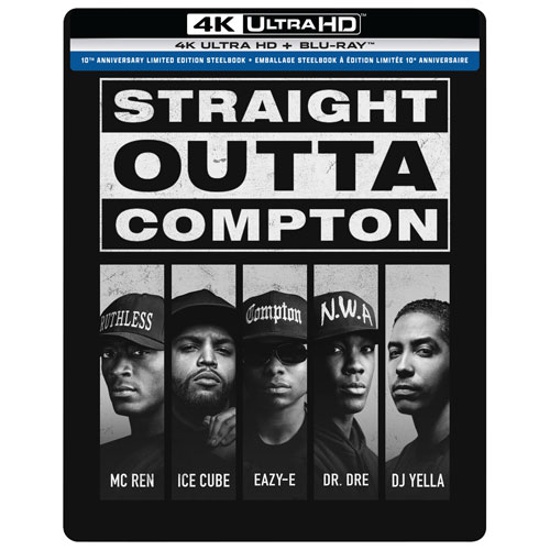 Straight Outta Compton (SteelBook) (4K Ultra HD) (Blu-ray Combo)