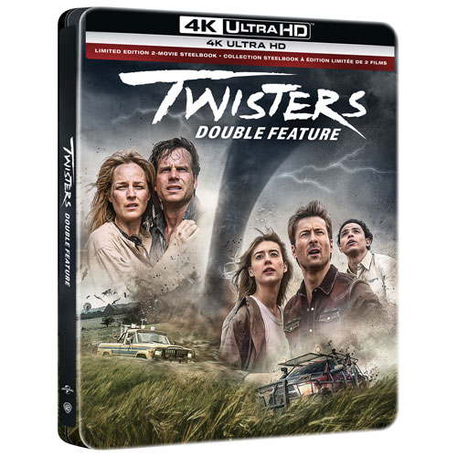 Twisters Double Feature (Limited Edition) (SteelBook) (4K Ultra HD)