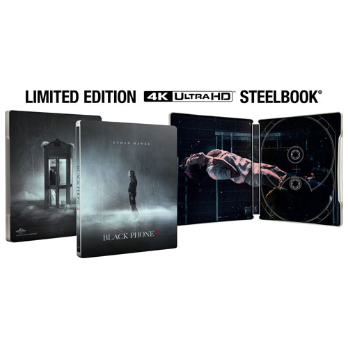 Black Phone 2 (SteelBook) (Ultra HD 4K) (combo Blu-ray)